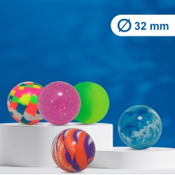 Mix Balles Rebondissantes - 32 mm